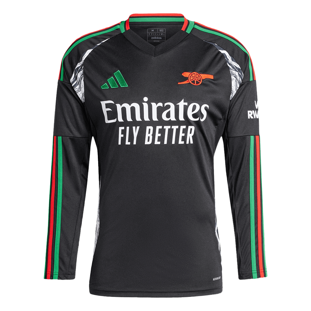 Camiseta Manga Larga Arsenal 2024/25 Segunda Equipación Hombre-Versión Hincha