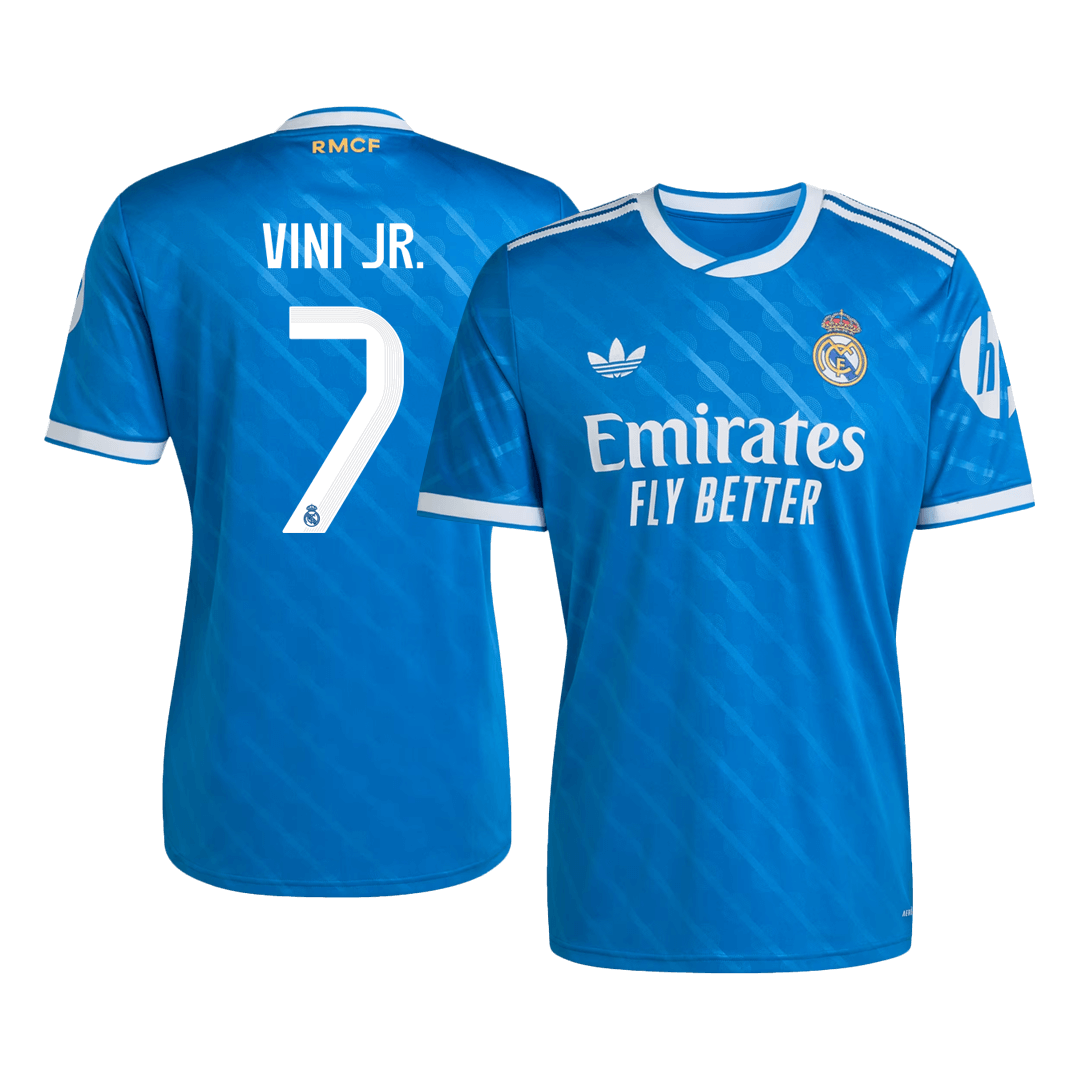 Camiseta VINI JR. #7 Real Madrid 2025/26 Tercera Equipación-Versión Hincha