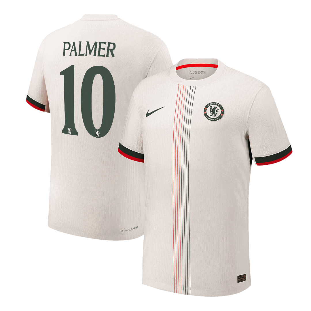 UCL Camiseta Auténtica PALMER #10 Chelsea 2025/26 Segunda Equipación-Versión Jugador