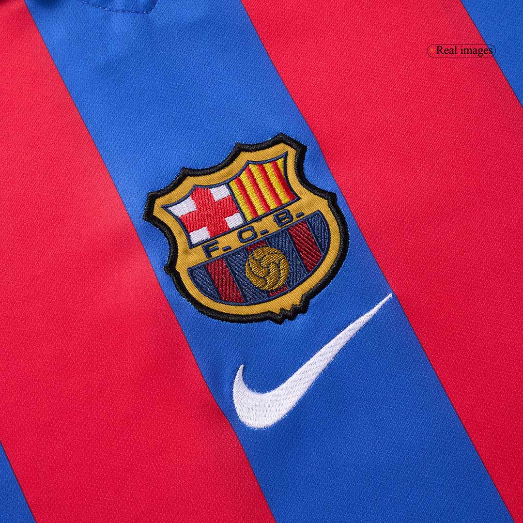 Camiseta Retro 2001/02 Barcelona Primera Equipación