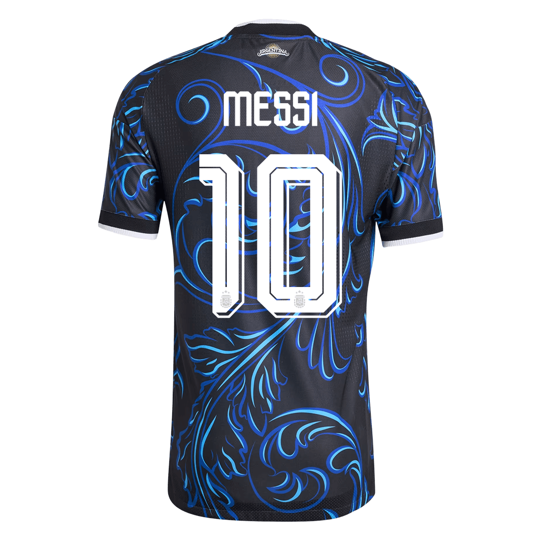 Camiseta Auténtica MESSI #10 Argentina 2026 Segunda Equipación Copa del Mundo -Versión Jugador