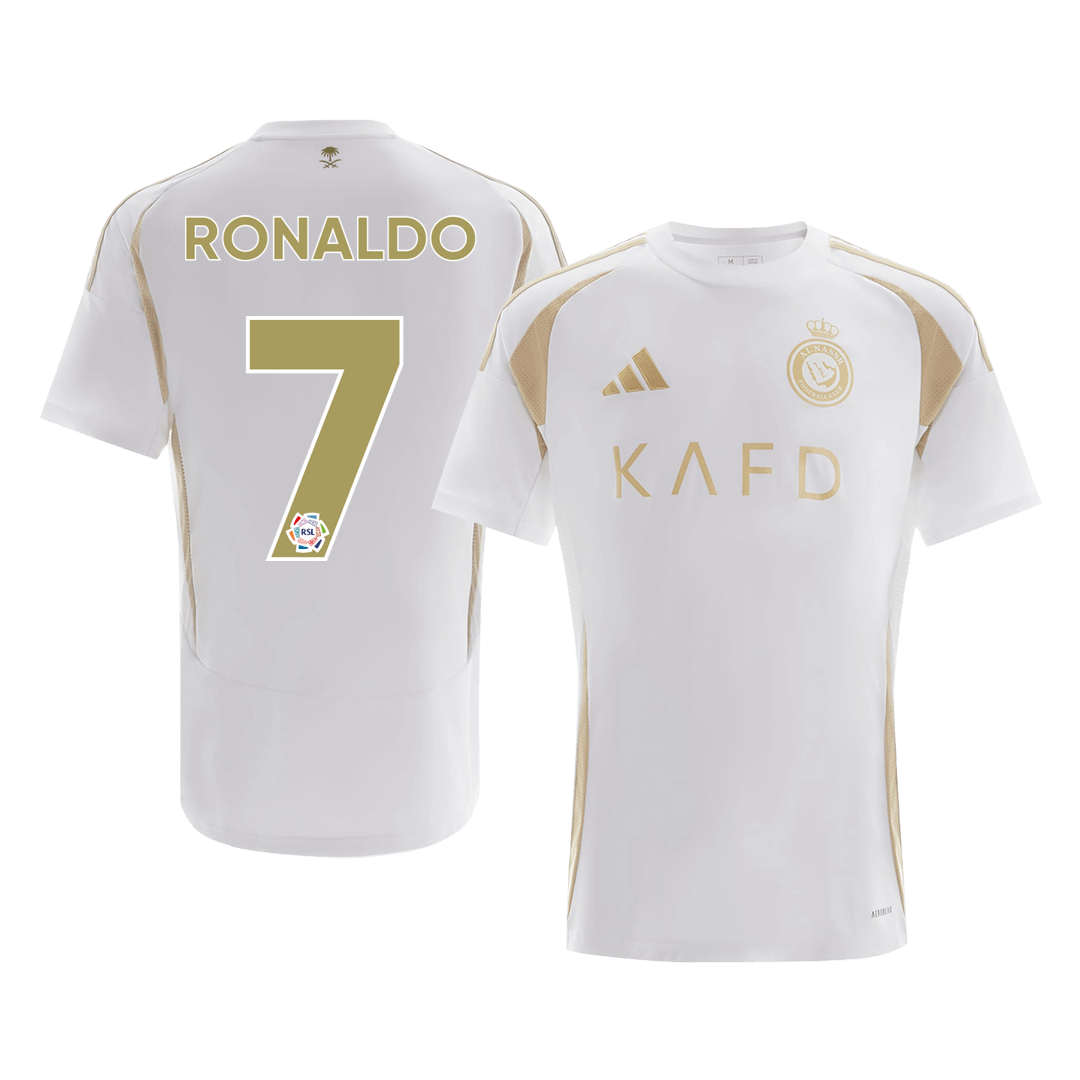 Camiseta RONALDO #7 Al Nassr 2024/25 Tercera Equipación - Versión Hincha