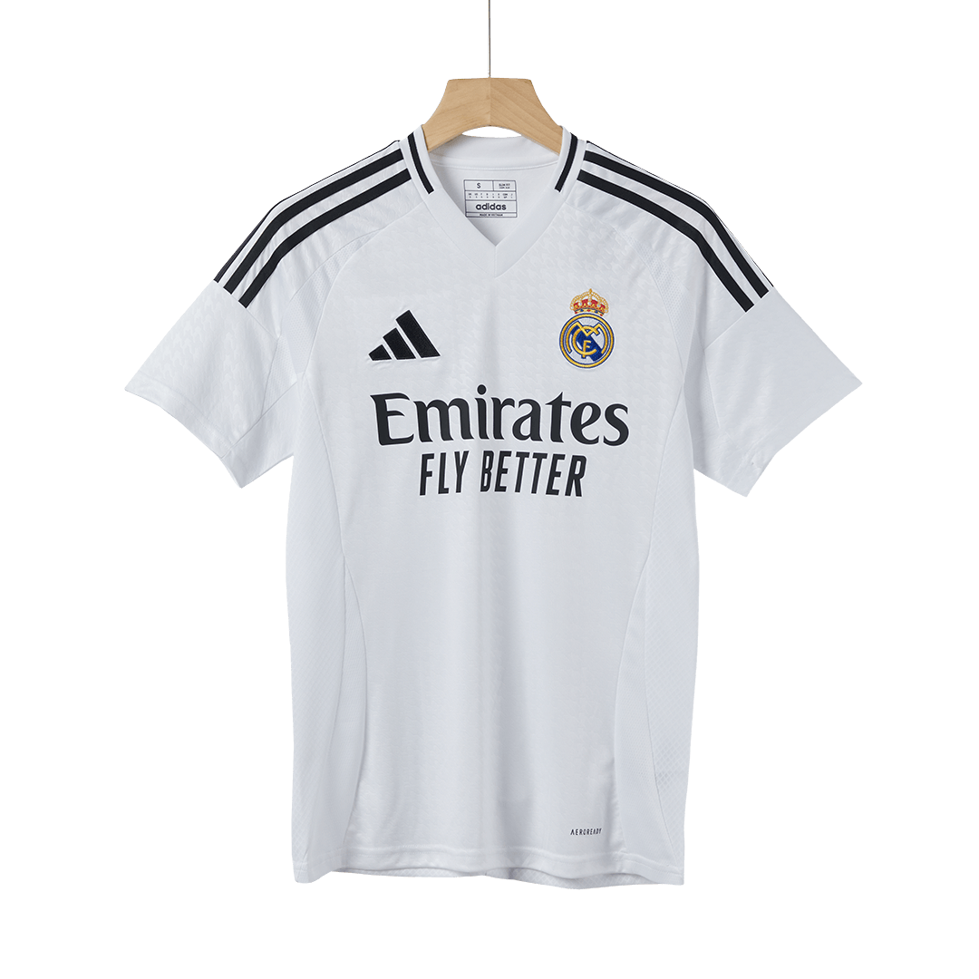 Camiseta Real Madrid 2024/25 Primera Equipación TCHOUAMENI #14 - Versión Hincha