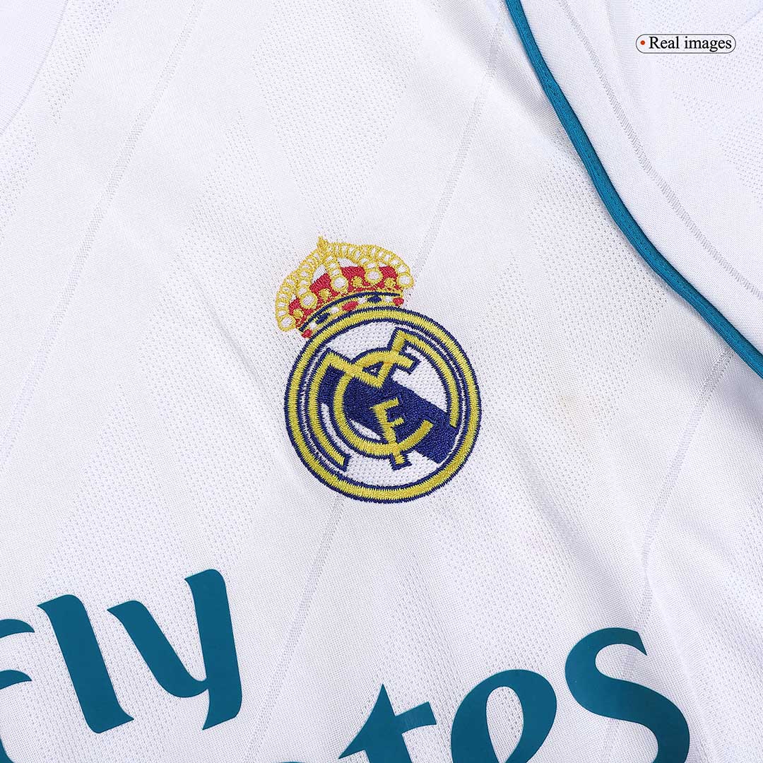 Camiseta Retro 2017/18 Modrić #10 Real Madrid Primera Equipación