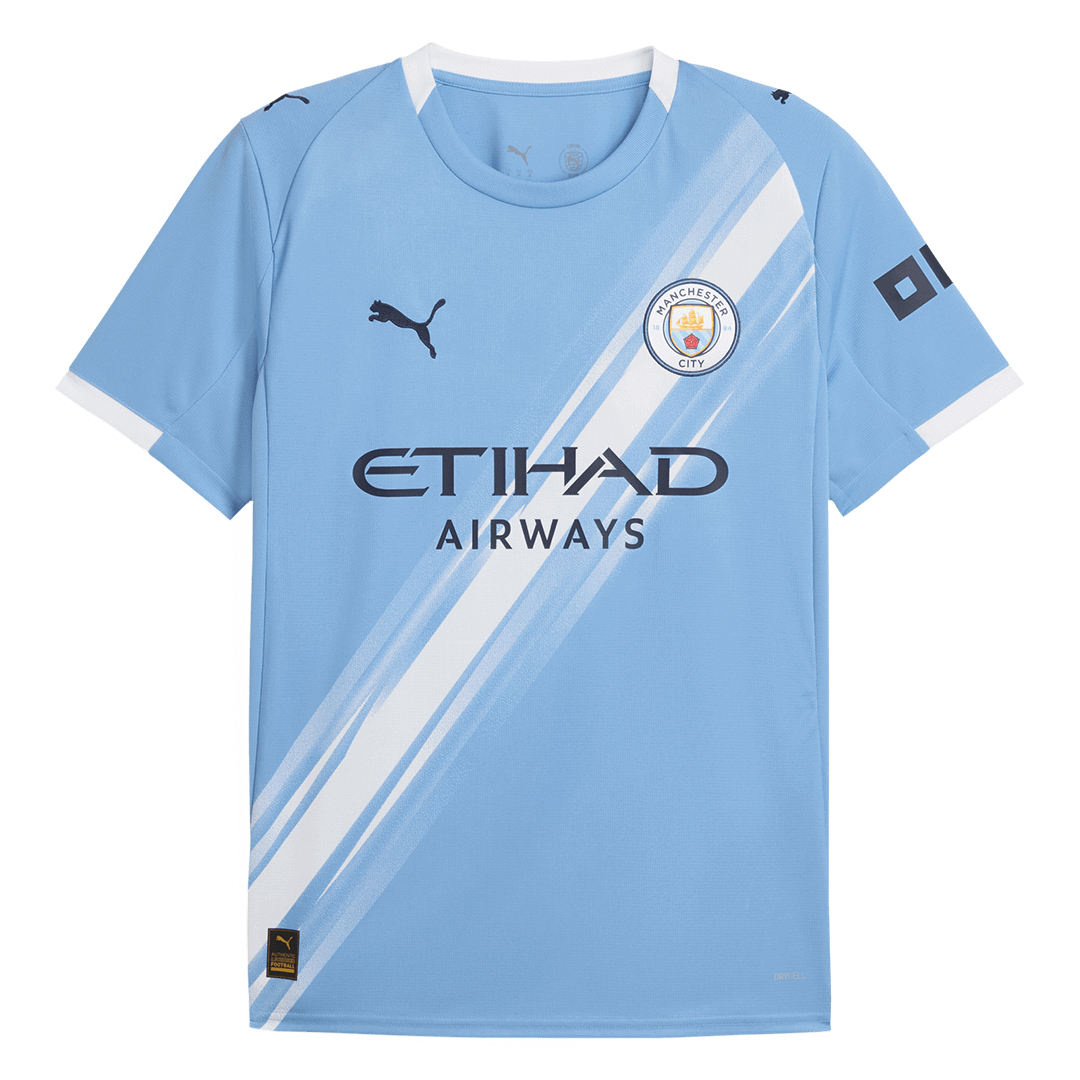 Camiseta HAALAND #9 Manchester City 2025/26 Copa Mundial de Clubes Primera Equipación Hombre - Versión Hincha(Calidad Premium)
