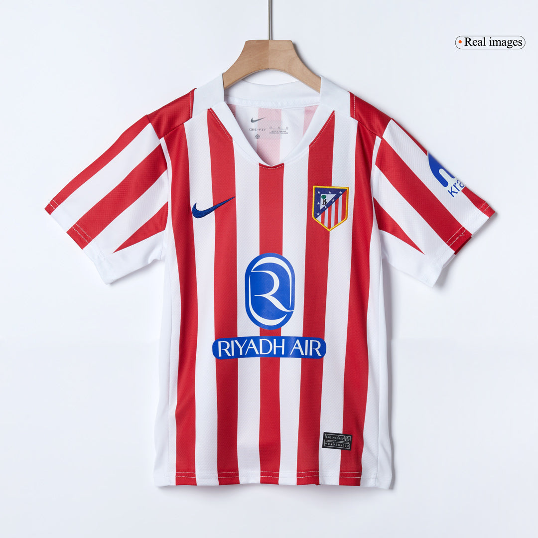 Conjunto Infantil Completo Atletico de Madrid 2025/26 Primera Equipación Kids