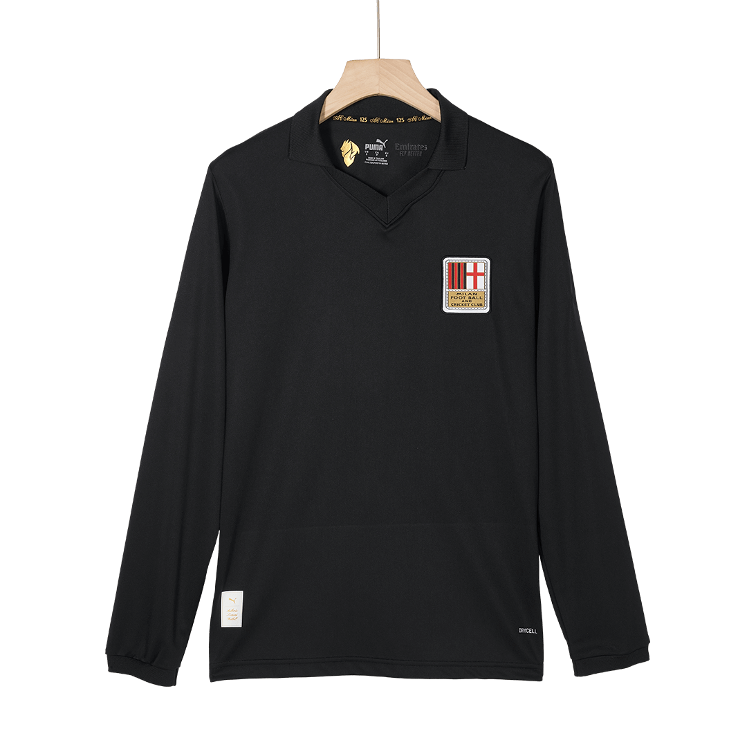Camiseta AC Milan Aniversario de 125 Años 2024/25 Portero Hombre Manga Larga - Versión Hincha