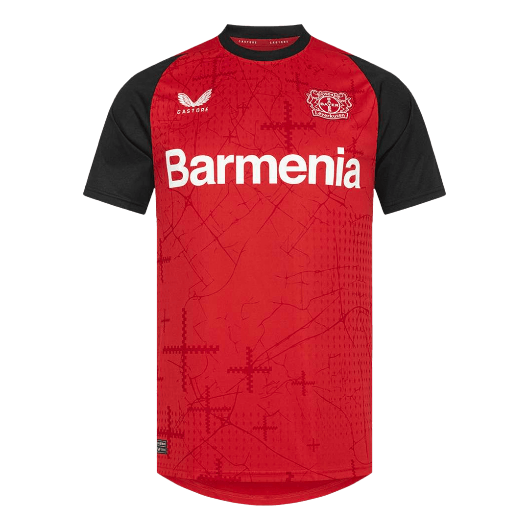 Camiseta Bayer 04 Leverkusen 2024/25 Primera Equipación - Versión Hincha