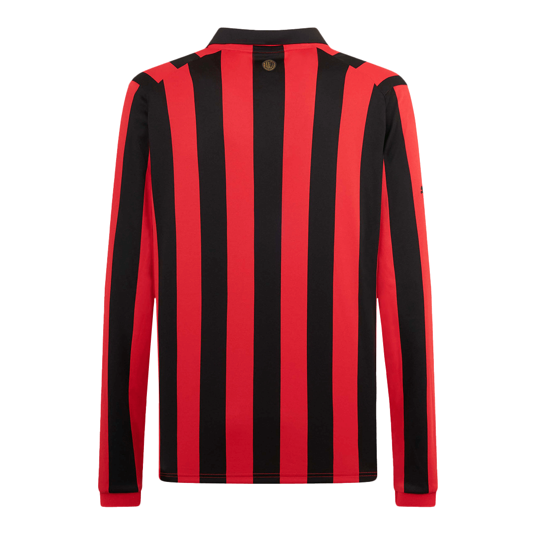 Camiseta AC Milan Aniversario de 125 Años 2024/25 Manga Larga- Versión Hincha