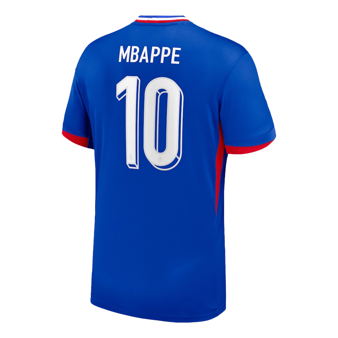 Camiseta MBAPPE #10 Francia Euro 2024 Primera Equipación Hombre-Versión Hincha