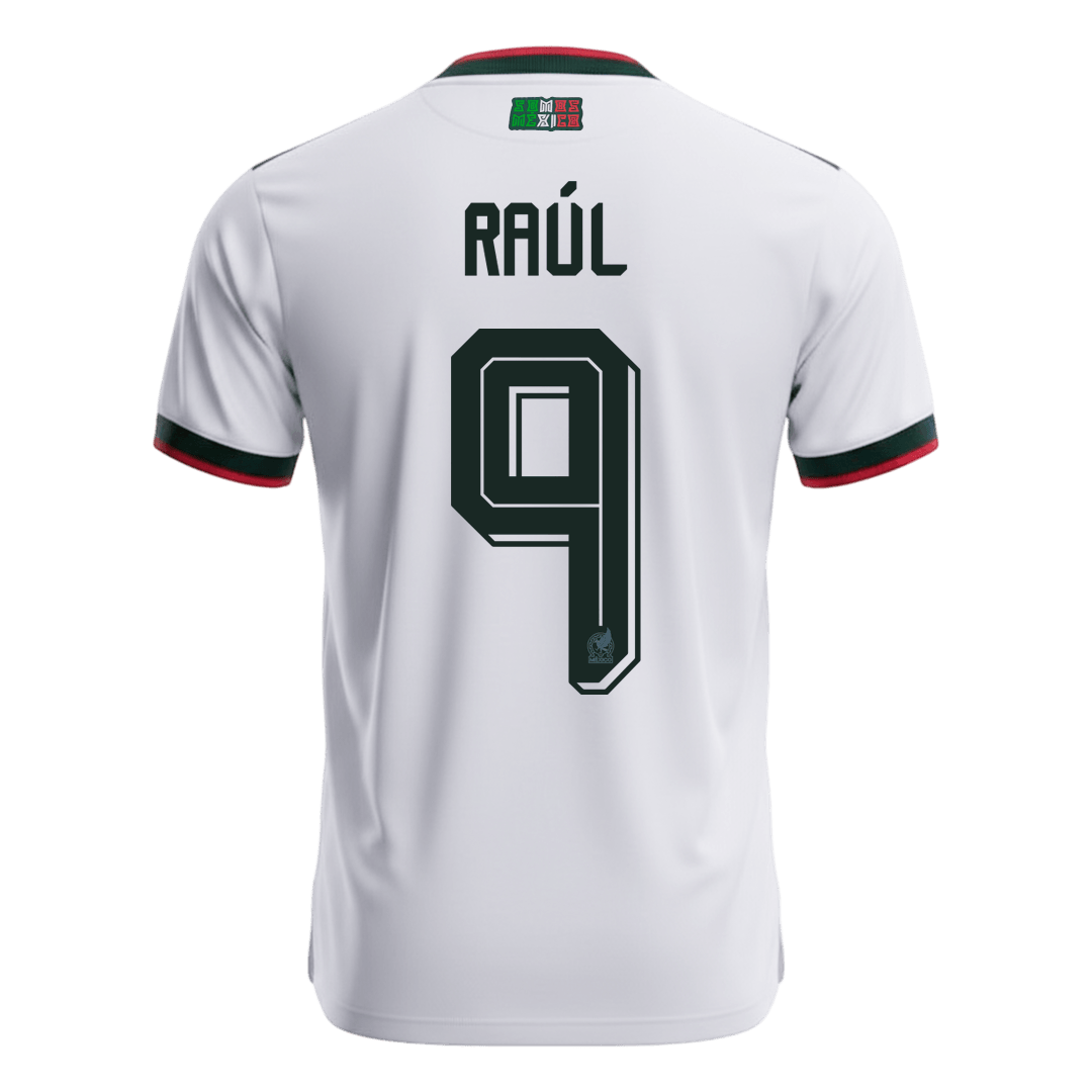 Camiseta RAÚL #9 Mexico 2026 Segunda Equipación Copa del Mundo - Versión Hincha