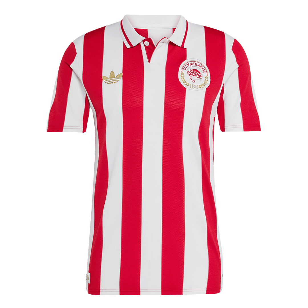 Camiseta Olympiakos Aniversario de 100 Años 2024/25 Hombre - Versión Hincha