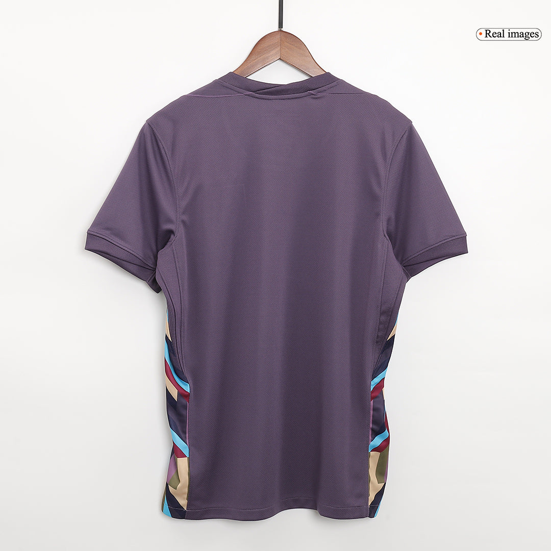 Camiseta Inglaterra Euro 2024 Segunda Equipacion Visitante Hombre-Versión Hincha