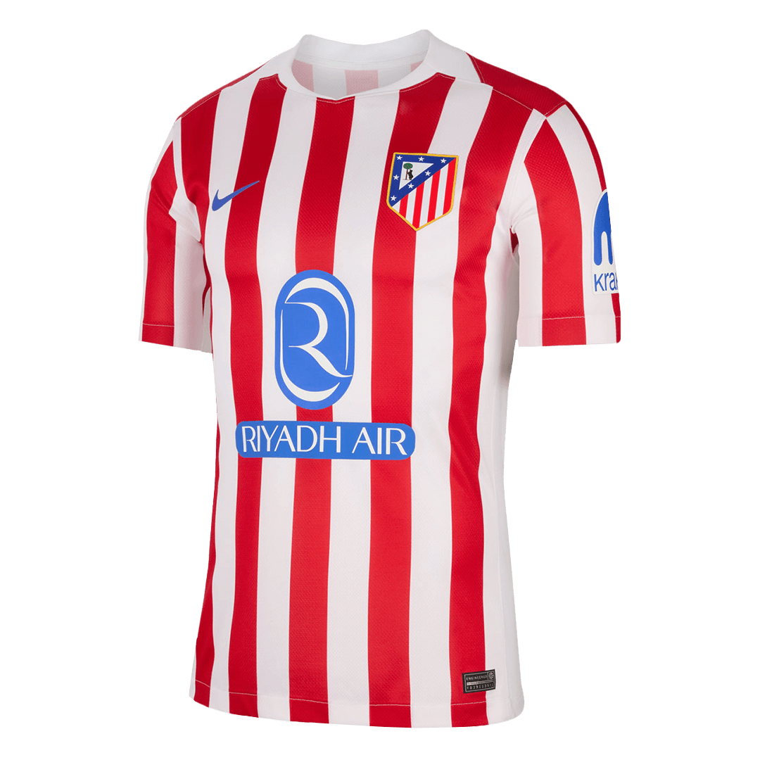 Camiseta Atlético de Madrid 2025/26 Primera Equipación Hombre - Versión Hincha