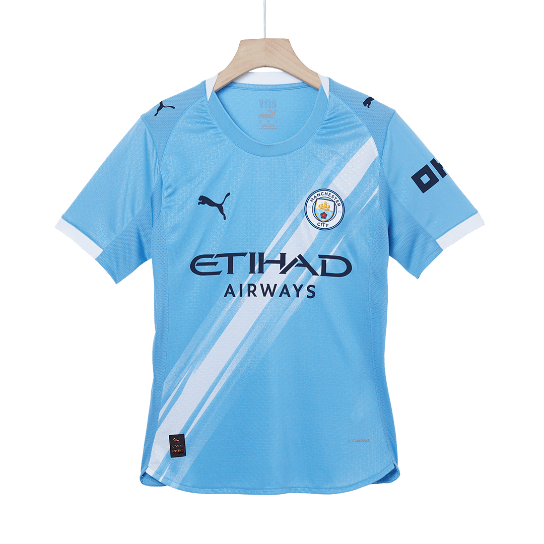 Camiseta HAALAND #9 Manchester City 2025/26 Copa Mundial de Clubes Primera Equipación Hombre-Versión Jugador