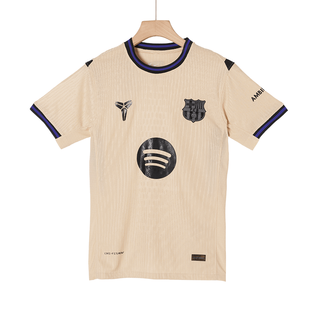 UCL Camiseta Auténtica ROONY #28 Barcelona 2025/26 Segunda Equipación -Versión Jugador