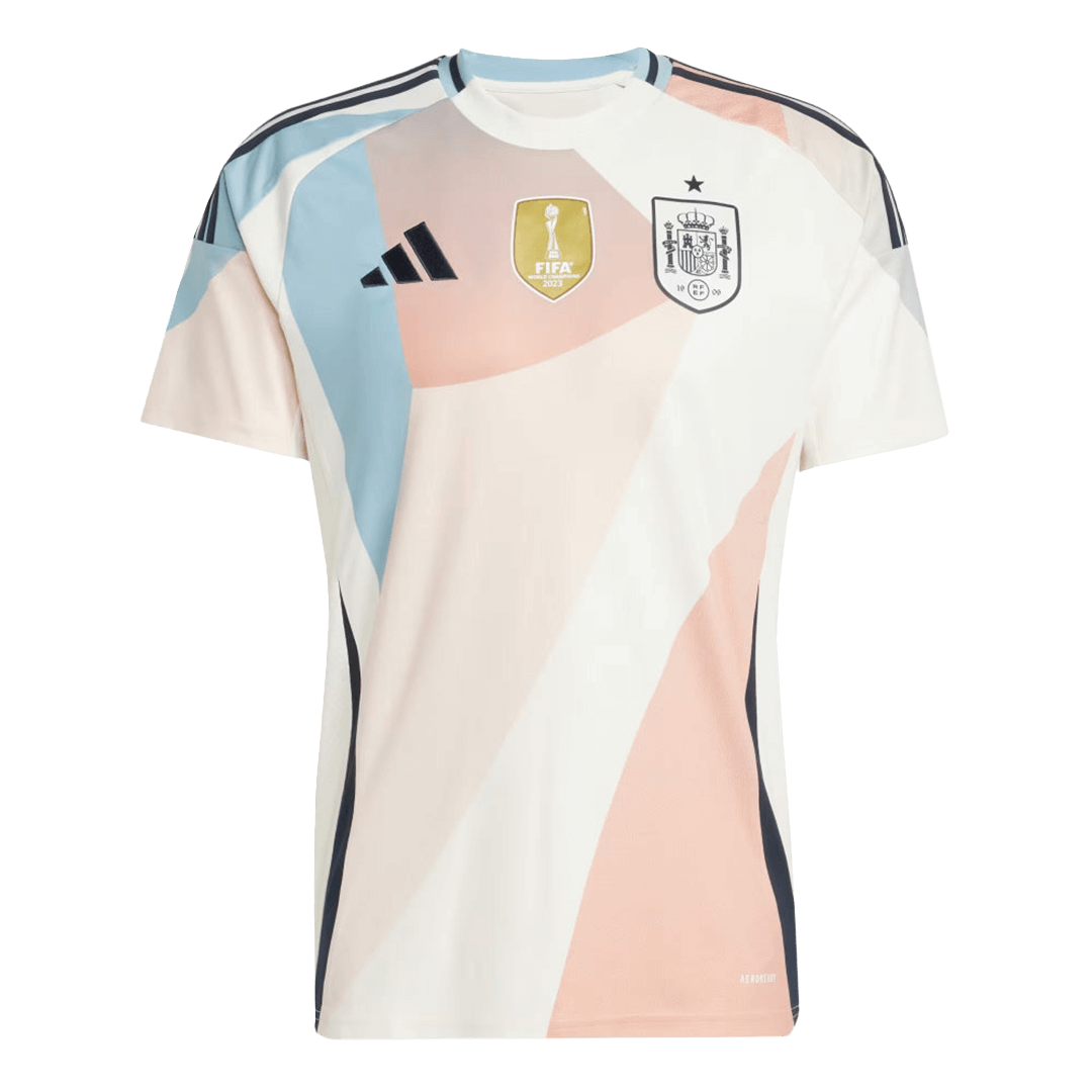 Camiseta España Euro 2025 Segunda Equipacion Hombre-Versión Hincha