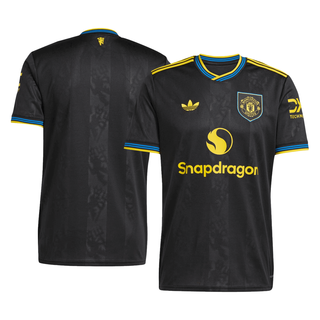 Camiseta Manchester United 2025/26 Tercera Equipación-Versión Hincha