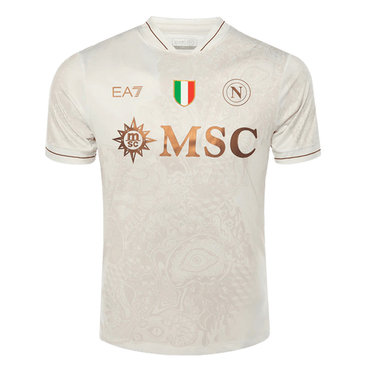 Camiseta Napoli 2025/26 Segunda Equipación-Versión Hincha