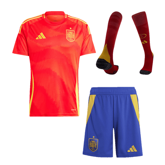 Conjunto Completo España Euro 2024 Primera Equipación Local
