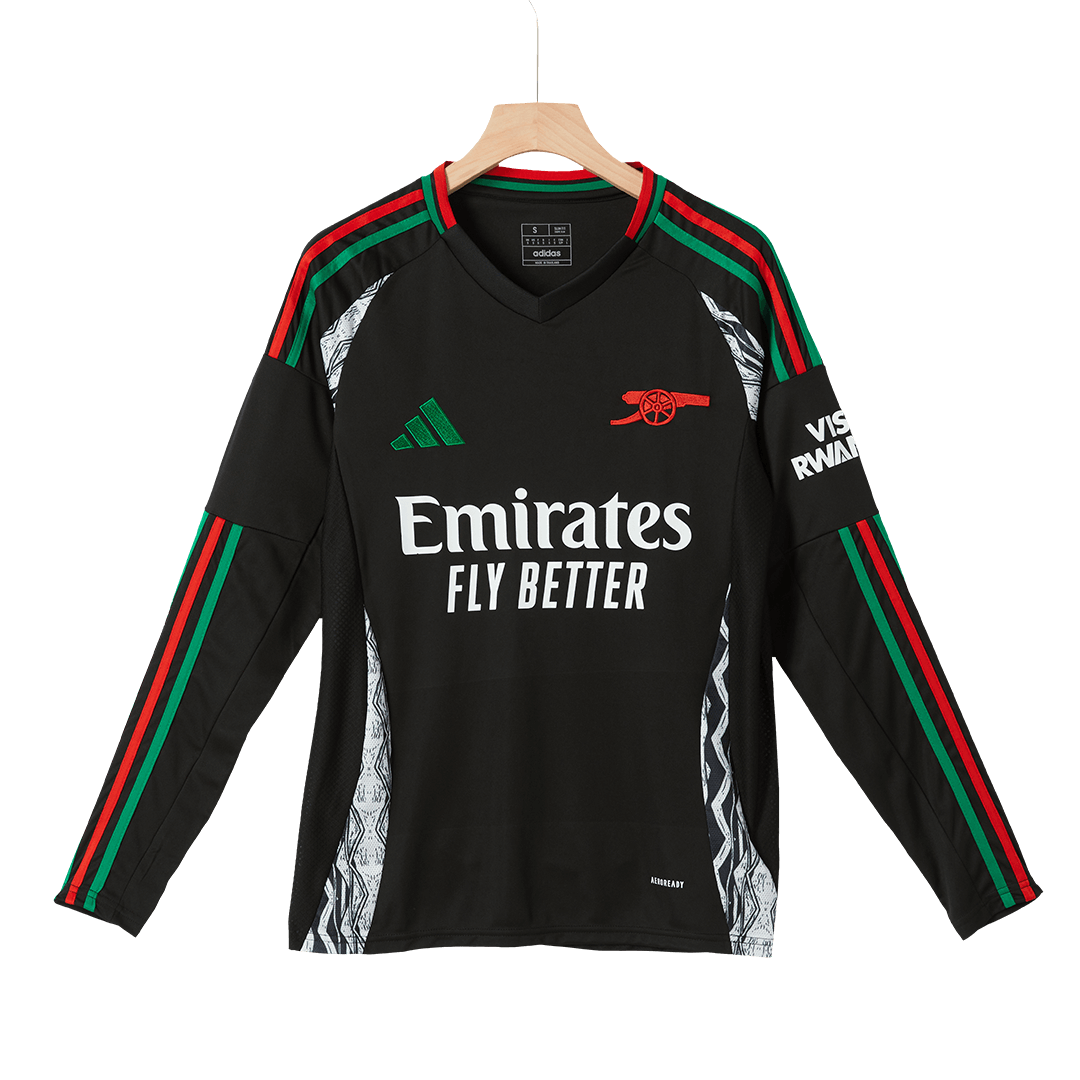 Camiseta Manga Larga Arsenal 2024/25 Segunda Equipación Hombre-Versión Hincha