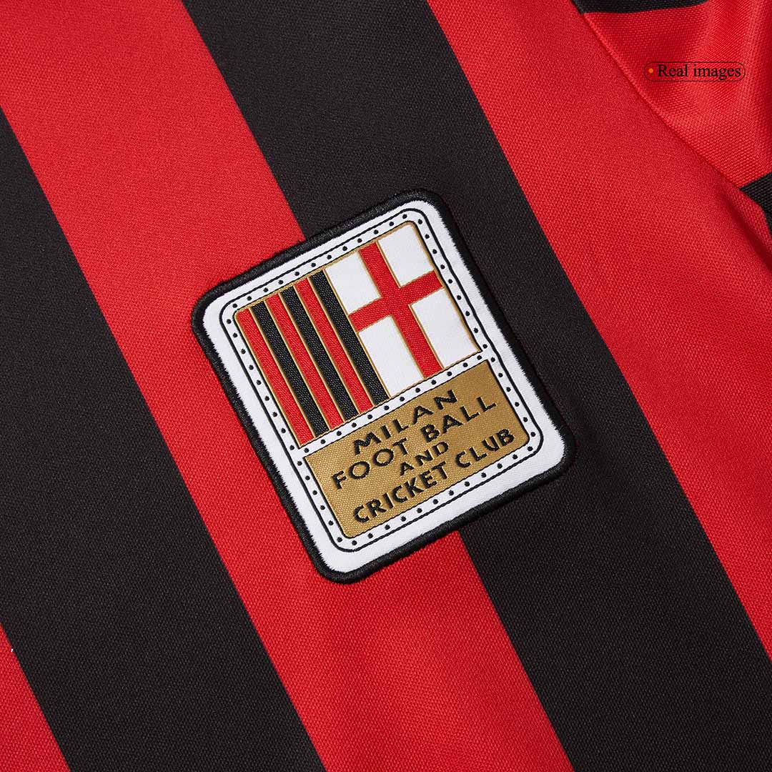 Camiseta AC Milan Aniversario de 125 Años 2024/25 Manga Larga- Versión Hincha