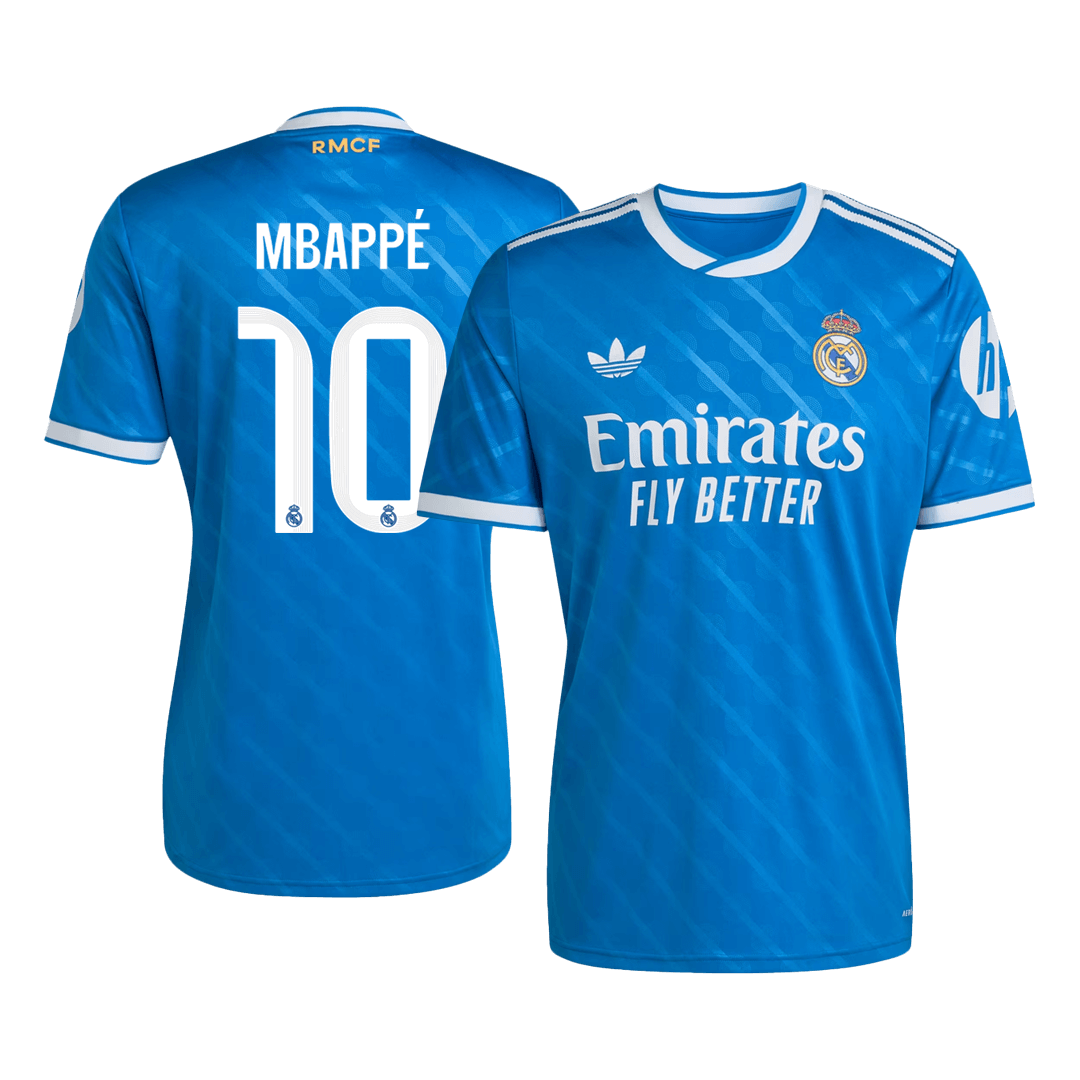 Camiseta MBAPPÉ #10 Real Madrid 2025/26 Tercera Equipación-Versión Hincha