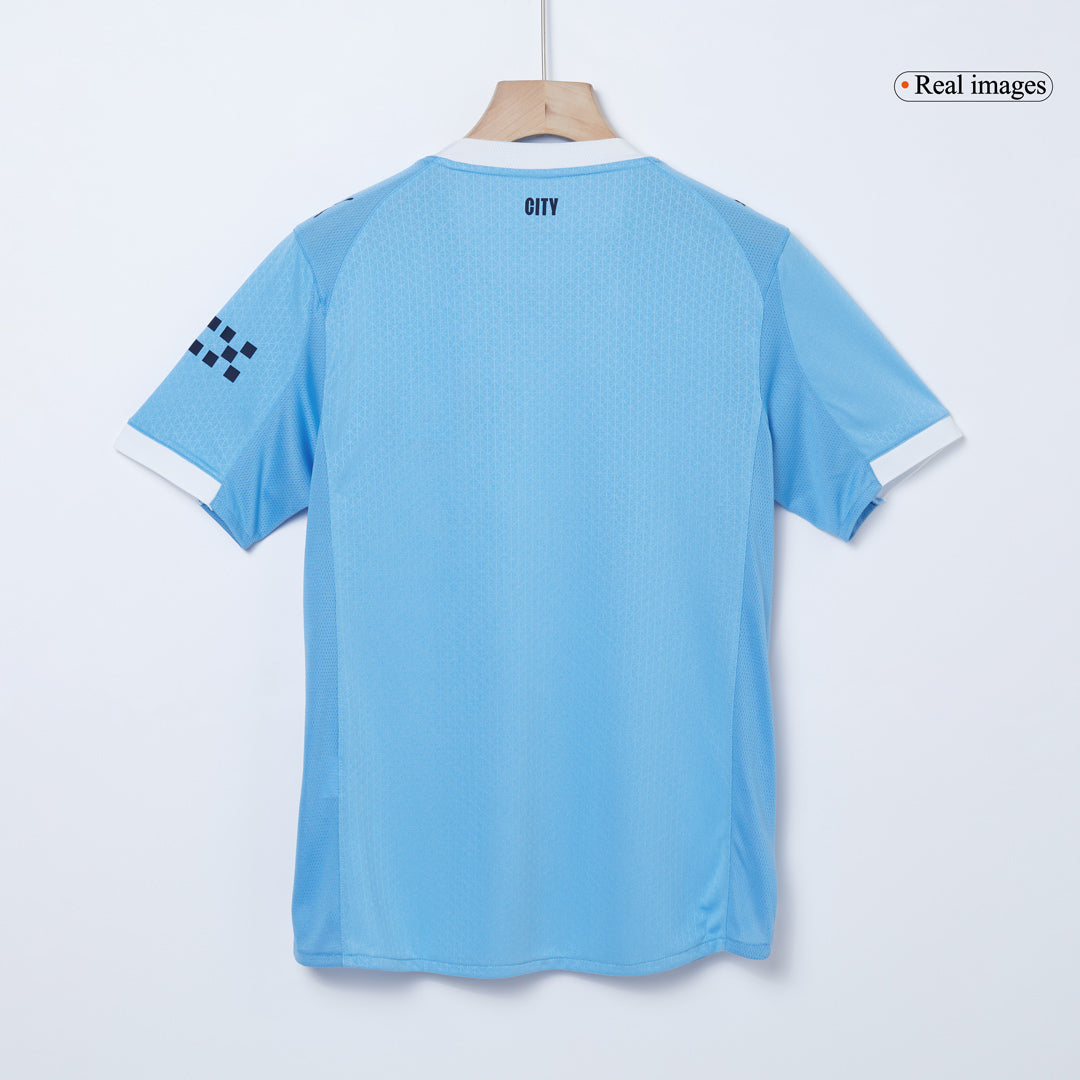 Camiseta HAALAND #9 Manchester City 2025/26 Copa Mundial de Clubes Primera Equipación Hombre-Versión Jugador