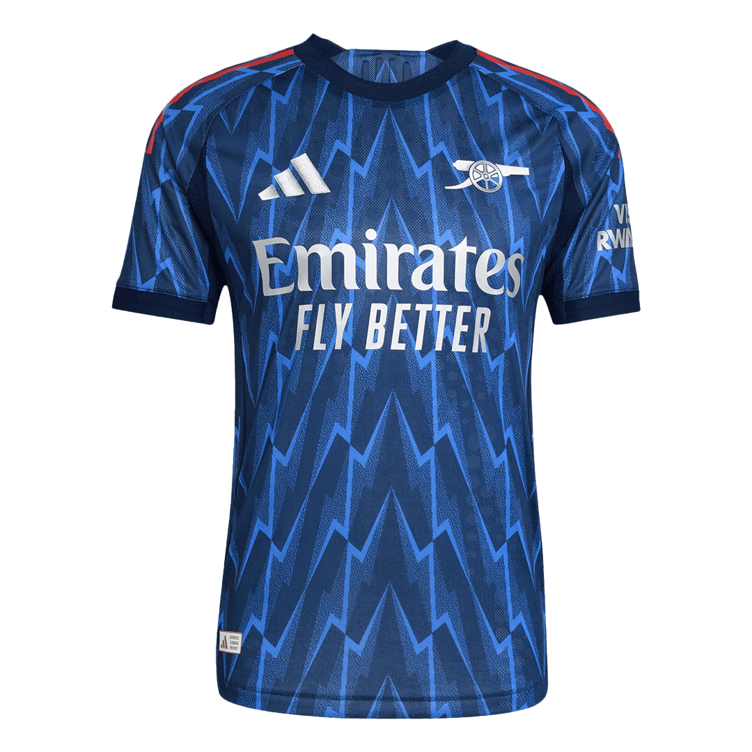 Camiseta Auténtica Arsenal 2025/26 Segunda Equipación-Versión Jugador