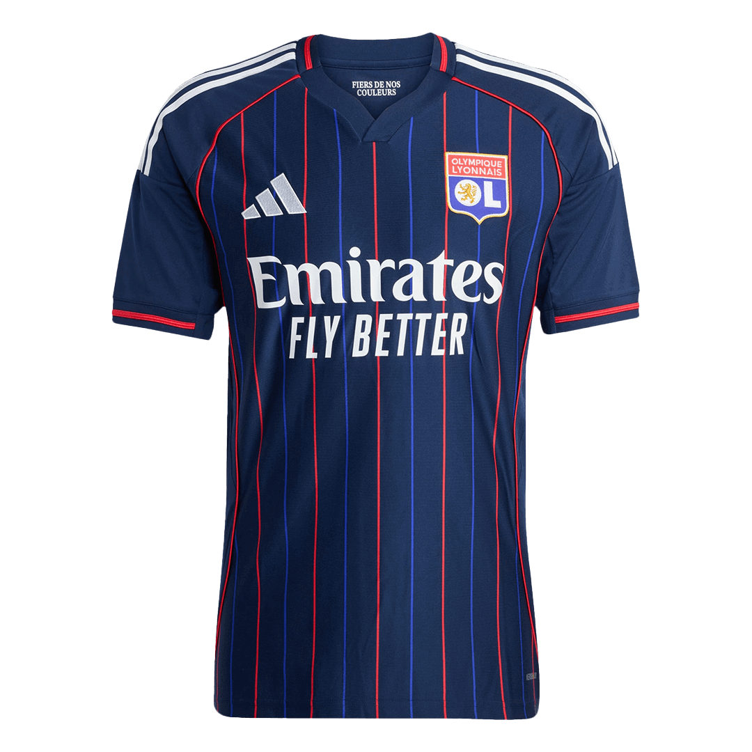 Camiseta Olympique Lyonnais 2025/26 Segunda Equipación-Versión Hincha