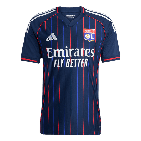 Camiseta Olympique Lyonnais 2025/26 Segunda Equipación-Versión Hincha