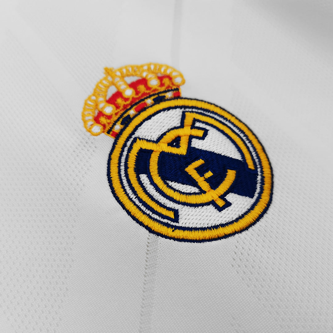 Camiseta Retro 2017/18 KROOS #8 Real Madrid Primera Equipación Manga Larga