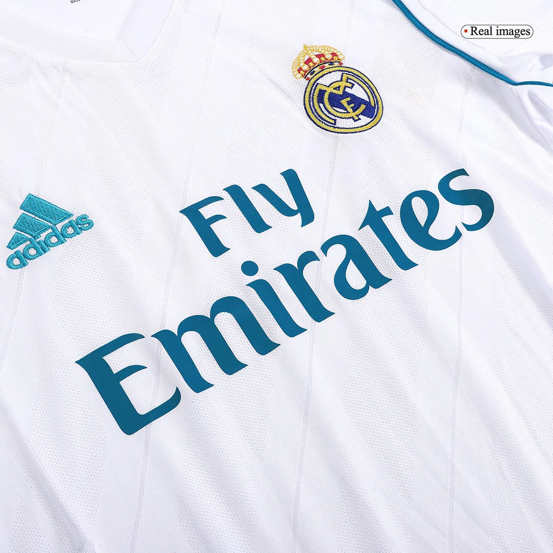 Camiseta Retro 2017/18 Modrić #10 Real Madrid Primera Equipación