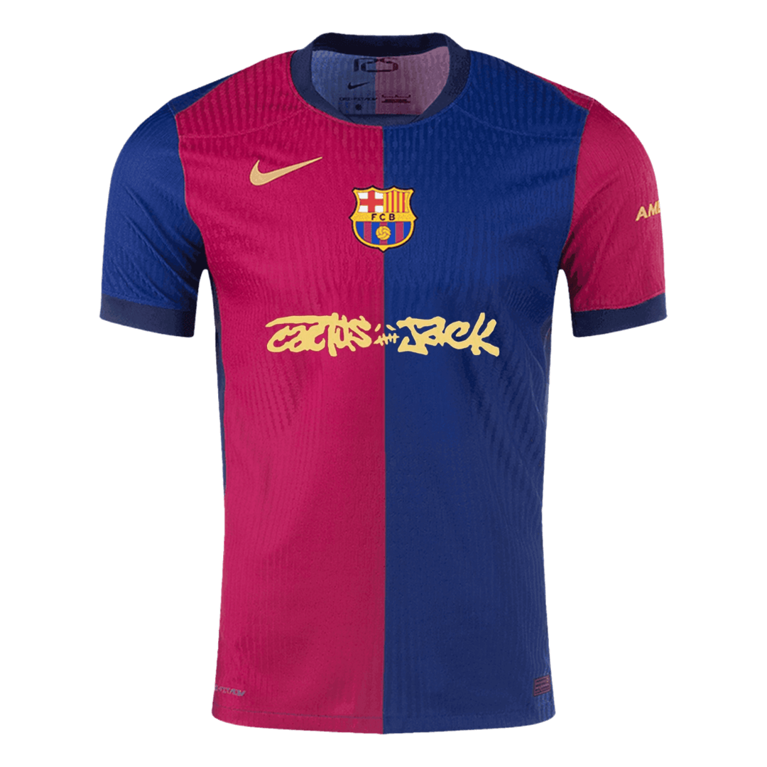 Camiseta Barcelona X Travis Scott 2024/25 Local Hombre - Versión Jugador
