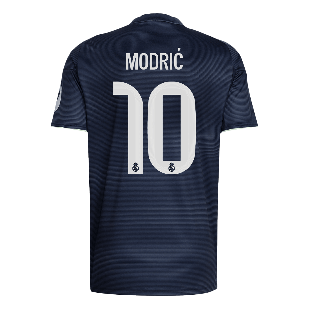 Camiseta MODRIĆ #10 Real Madrid 2025/26 Segunda Equipación-Versión Hincha