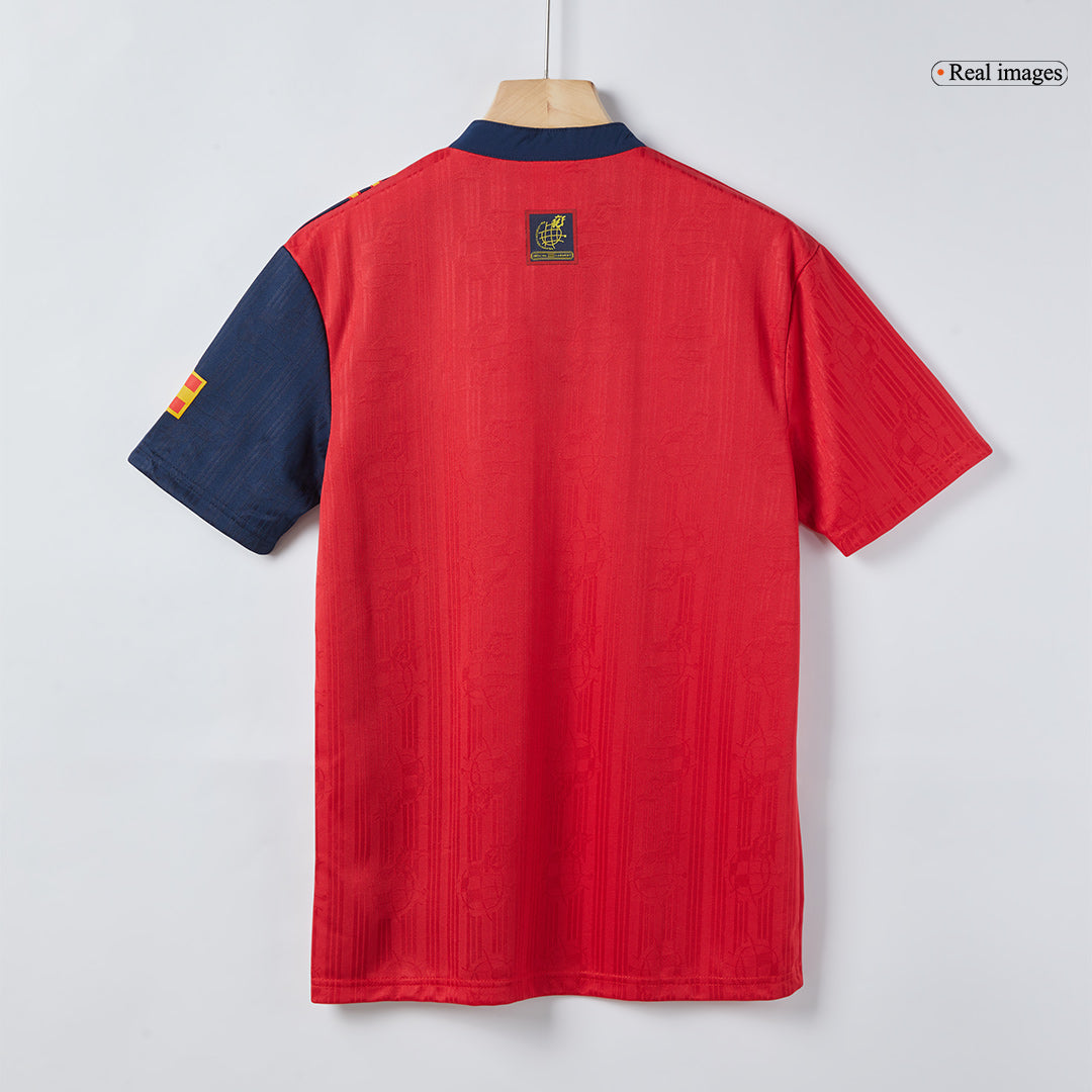 Camiseta Retro 1996 España Primera Equipación