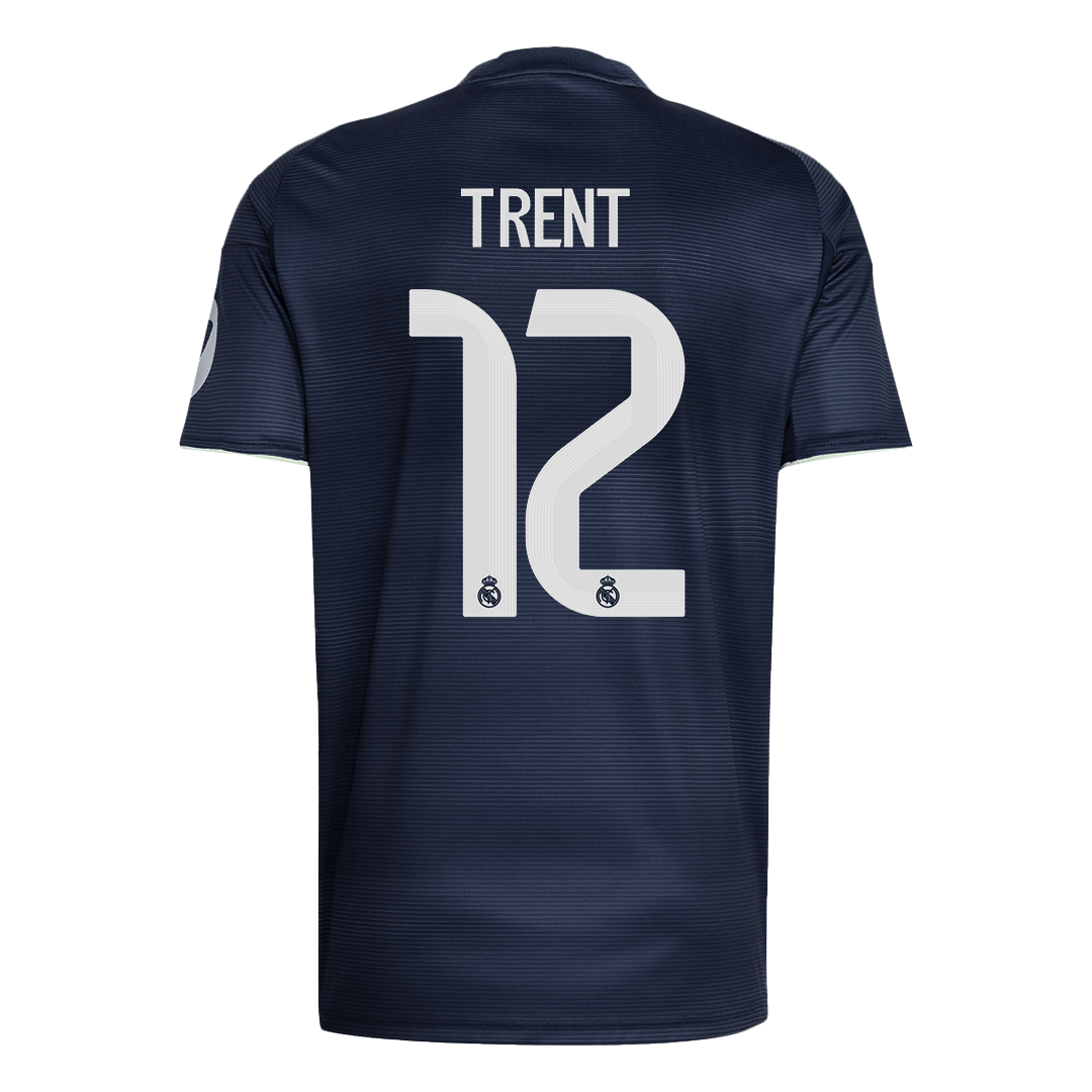 Camiseta TRENT #12 Real Madrid 2025/26 Segunda Equipación-Versión Hincha