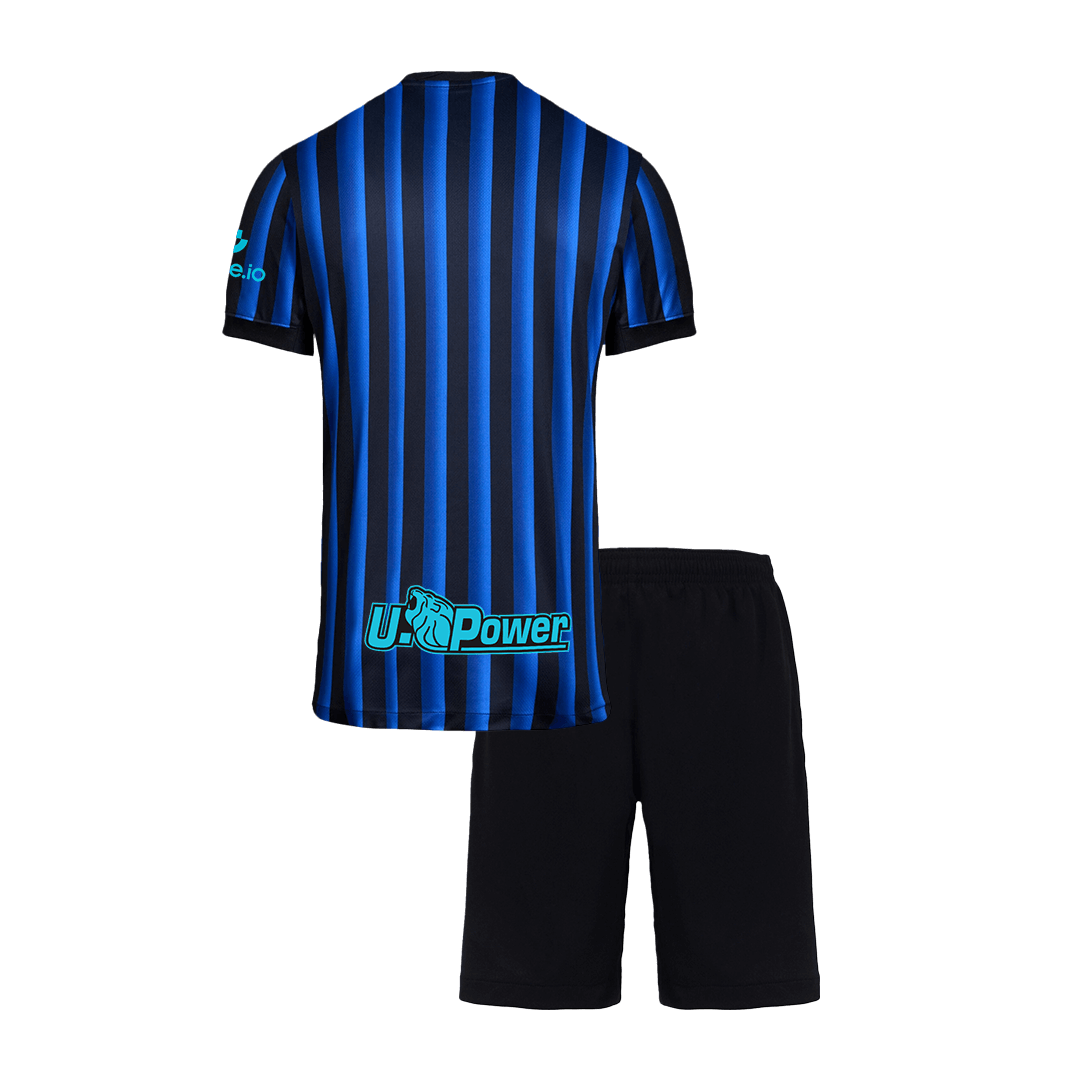 Miniconjunto Inter de Milán 2025/26 Primera Equipación Niño (Camiseta+Pantalón Corto)