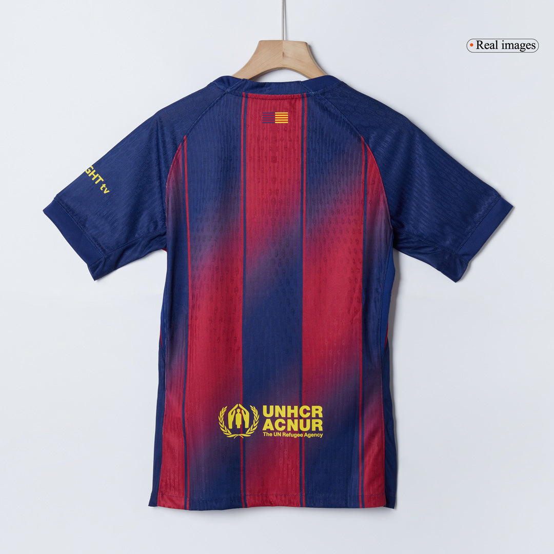 Camiseta Auténtica RASHFORD #14 Barcelona 2025/26 Primera Equipación-Versión Jugador