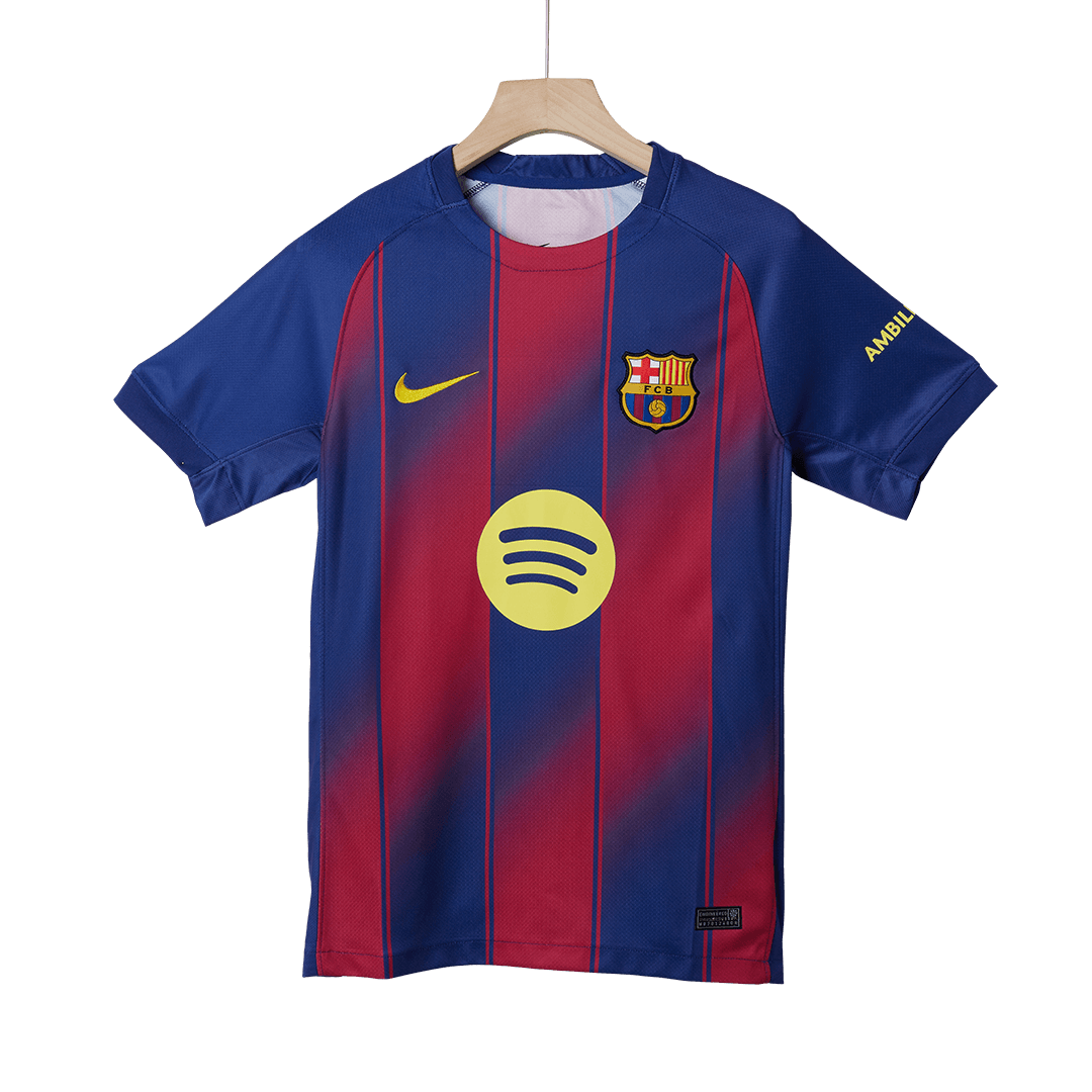 UCL Camiseta CUBARSÍ #2 Barcelona 2025/26 Primera Equipación-Versión Hincha