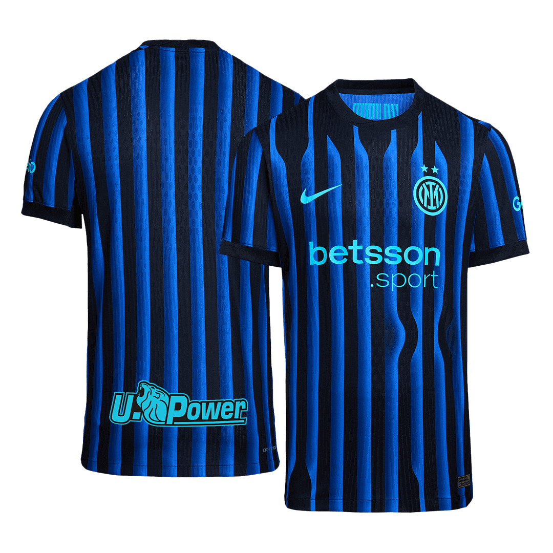 Camiseta Auténtica Inter de Milán 2025/26 Primera Equipación-Versión Jugador