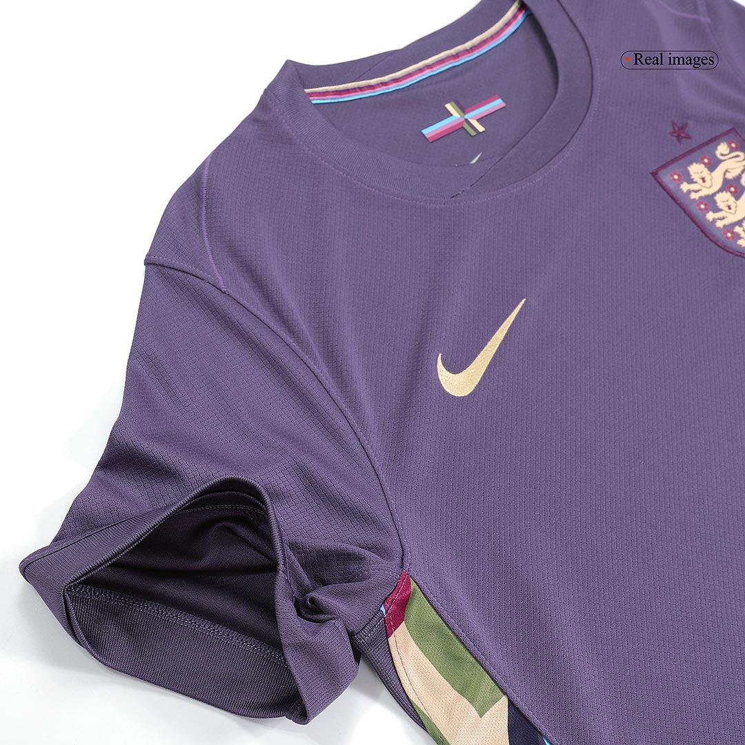 Camiseta FODEN #11 Inglaterra Euro 2024 Segunda Equipación Visitante Hombre-Versión Hincha