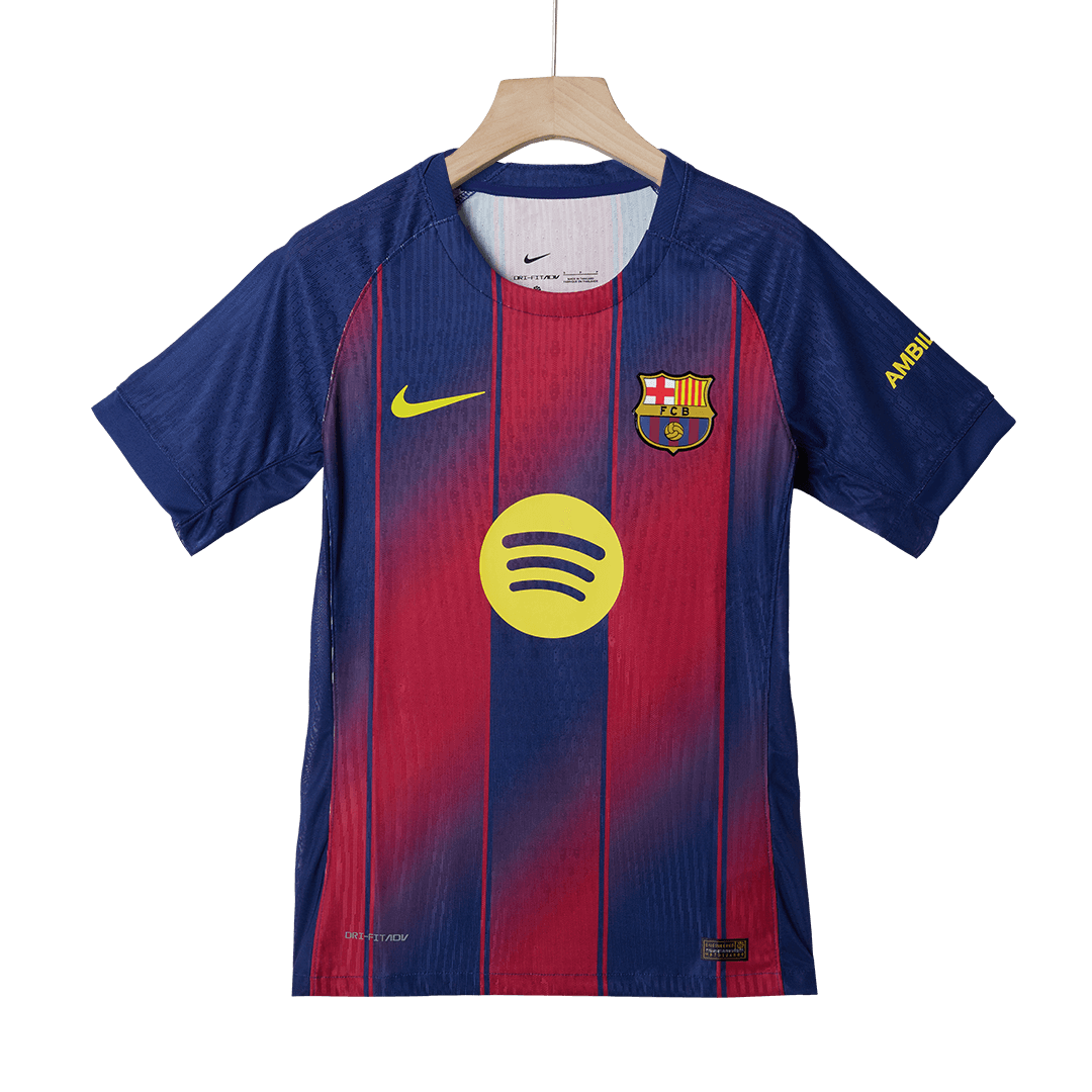 Camiseta Auténtica RASHFORD #14 Barcelona 2025/26 Primera Equipación-Versión Jugador