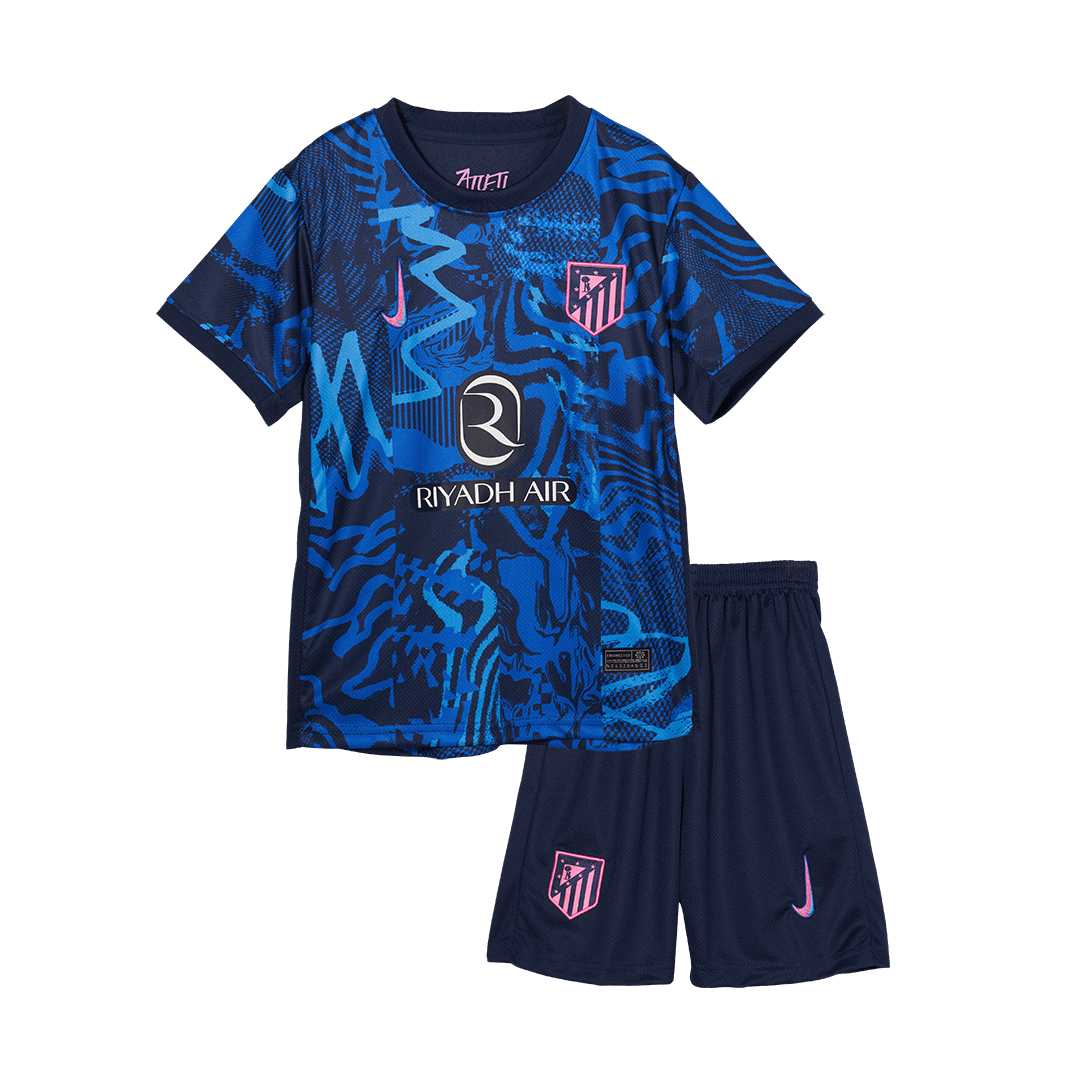 Miniconjunto Atlético de Madrid 2024/25 Tercera Equipación