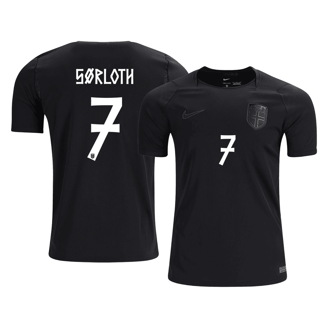 Camiseta SØRLOTH #7 Norway 2026 Segunda Equipación Copa del Mundo - Versión Hincha