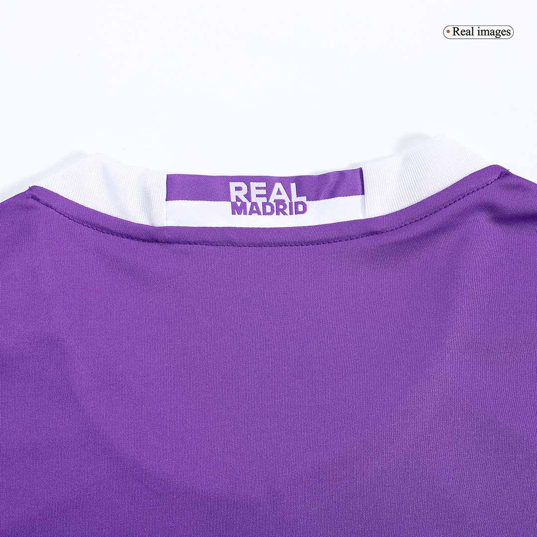 Camiseta Retro 2016/17 Modrić #19 Real Madrid Segunda Equipación Manga Larga