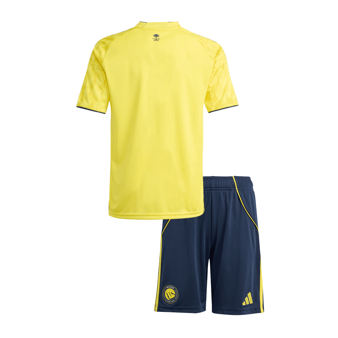 Conjunto Infantil Al Nassr 2025/26 Primera Equipación Kids