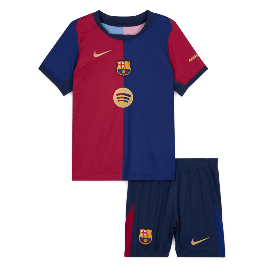 Miniconjunto Barcelona 2024/25 Primera Equipación