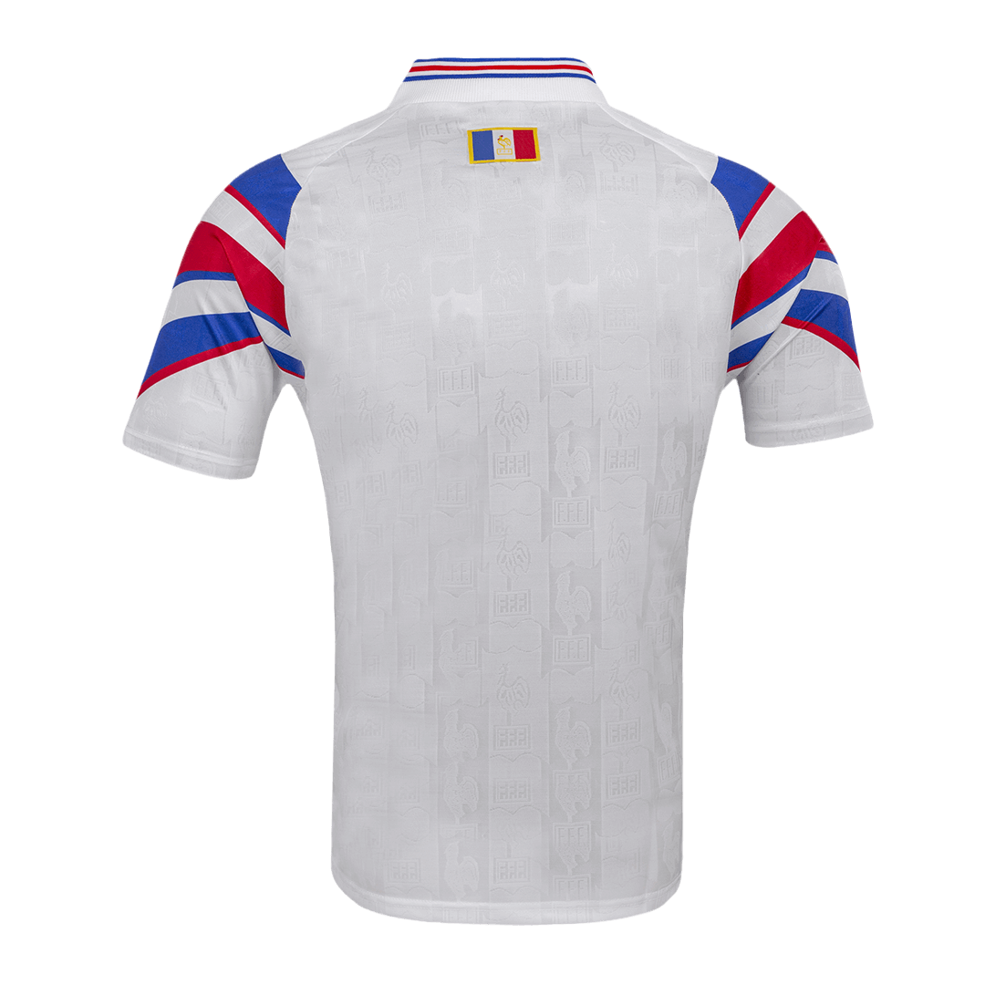 Camiseta Retro 1996 Francia Segunda Equipación