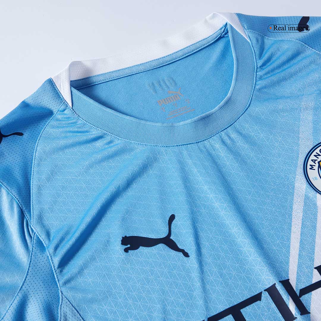 Camiseta HAALAND #9 Manchester City 2025/26 Copa Mundial de Clubes Primera Equipación Hombre-Versión Jugador